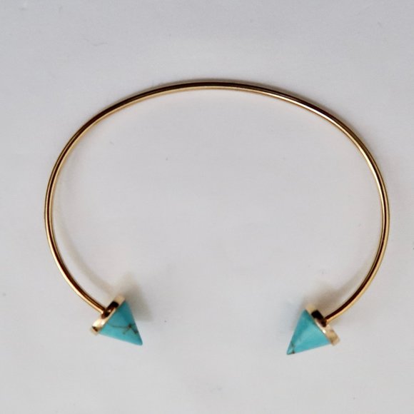 WANDERLUST & CO  cone end Bangle bracelet - Picture 3 of 4
